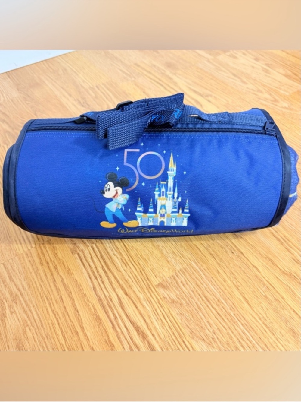 NWOT Walt Disney World Park Outdoor Picnic Blanket Tote 50yr anniversary